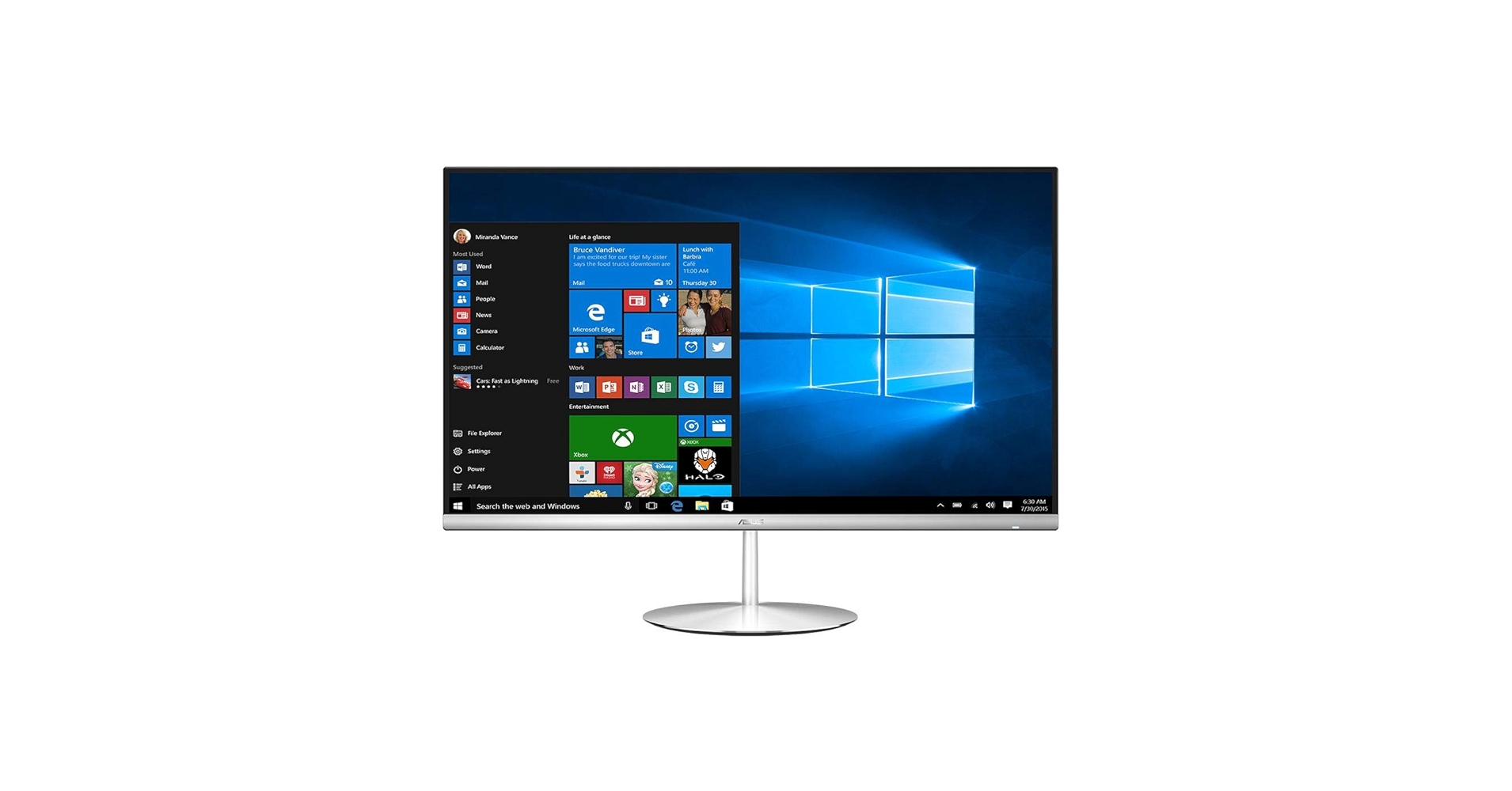 Amazon.co.jp: ZN242GDK-I58300H(シルバー) ZenAiO ZN242GD 23.8
